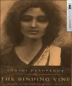 cover of the book The-Binding-Vine with the picture of curly hair